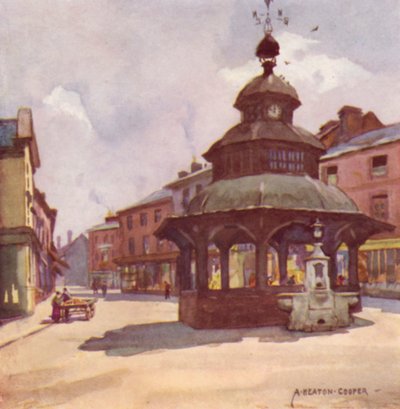 Market Cross, North Walsham, Norfolk da Alfred Heaton Cooper
