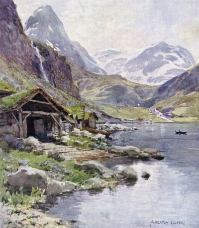 Meraak, Geirangerfjord da Alfred Heaton Cooper