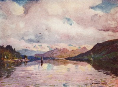 Riflessioni, Kylemore Lough da Alfred Heaton Cooper