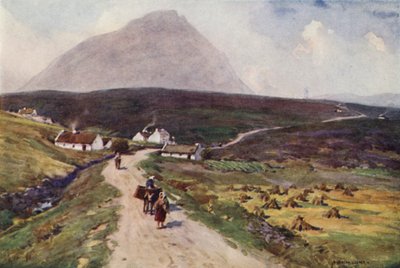 La Strada per Dugort, Isola di Achill da Alfred Heaton Cooper