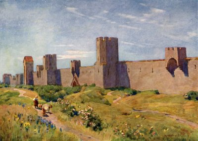 Le mura di Visby da Alfred Heaton Cooper