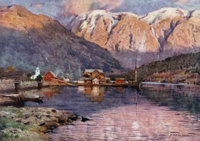 Ulvik, Hardangerfjord da Alfred Heaton Cooper
