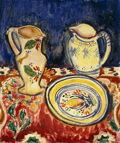 Natura morta con ceramiche bretoni da Alfred Henry Maurer
