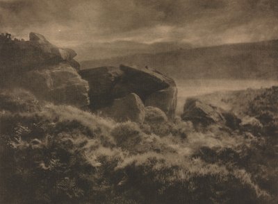 Camera Work: Pioggia dalle colline, 1905 da Alfred Horsley Hinton