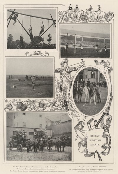 Eventi sportivi recenti da Alfred Hugh Fisher