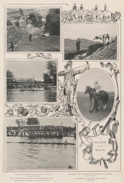 Sport della settimana da Alfred Hugh Fisher