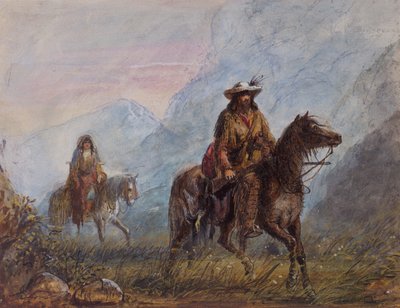Capitano Joseph Rutherford Walker, c.1837 da Alfred Jacob Miller