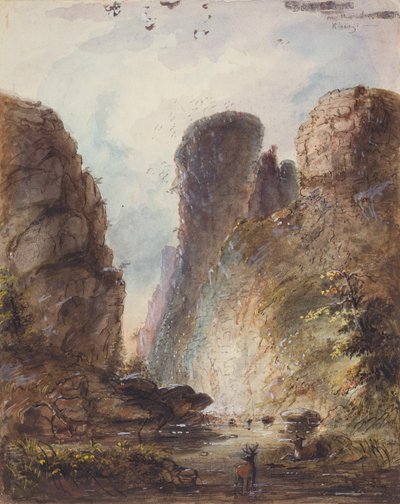 Porta del Diavolo, c.1850-60 da Alfred Jacob Miller