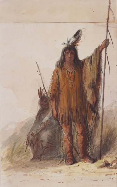 Abito da Guerra, c.1837 da Alfred Jacob Miller