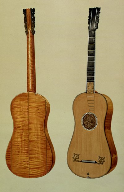 Chitarra realizzata da Antonio Stradivari (c.1644-1737), da 