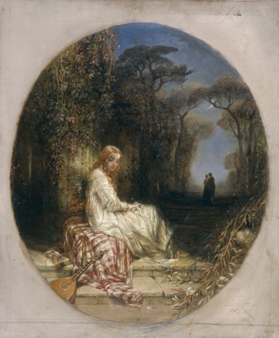 Non Ha Mai Rivelato il Suo Amore, 1825-1892 da Alfred Joseph Woolmer