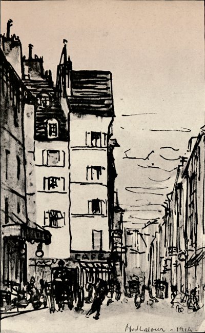 Rue de Seine da Alfred Latour