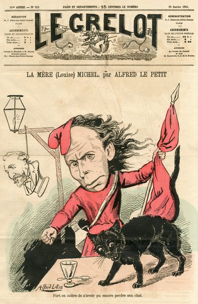 Copertina di "Le Grelot", Satirique en Couleurs da Alfred Le Petit