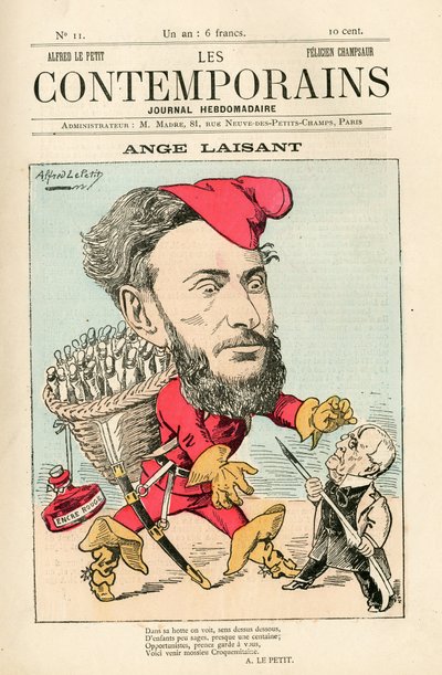 Copertina di Les Contemporains, numero 11 da Alfred Le Petit