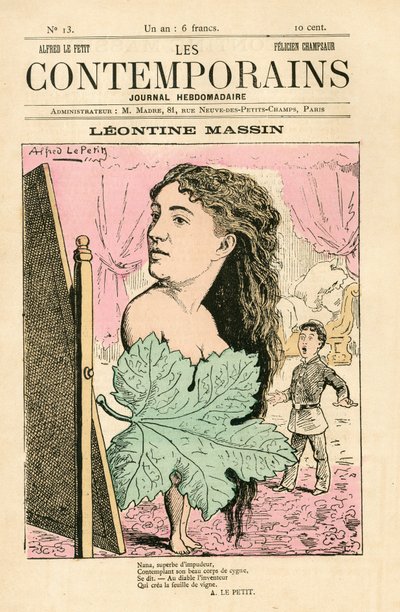 Copertina di Les Contemporains, numero 13 da Alfred Le Petit