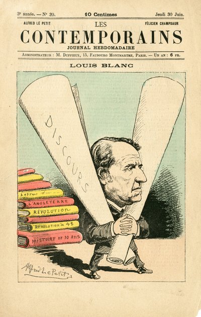 Copertina di Les Contemporains, numero 20 da Alfred Le Petit