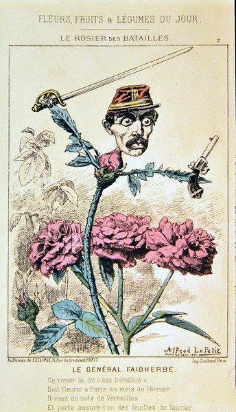 Generale Louis Faidherbe, dalla serie di cartoni animati 