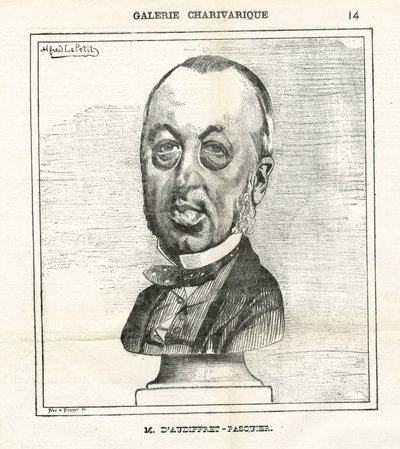 Illustrazione di Alfred Le Pete (1841-1909) in Le Charivari da Alfred Le Petit