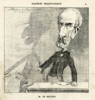Illustrazione di Alfred Le Pete (1841-1909) in Le Charivari da Alfred Le Petit