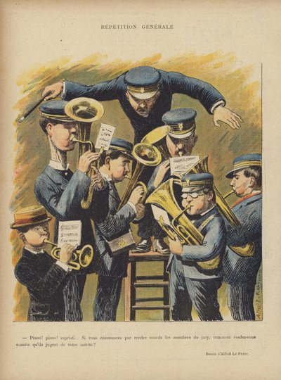 Illustrazione per Le Rire da Alfred Le Petit