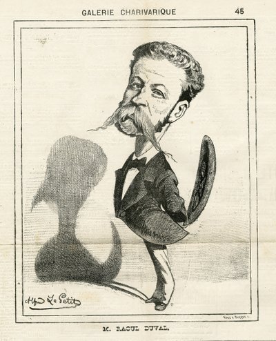 Illustrazione in Le Charivari da Alfred Le Petit