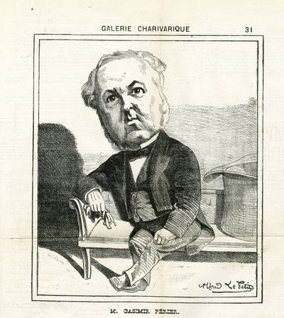 Illustrazione in Le Charivari da Alfred Le Petit
