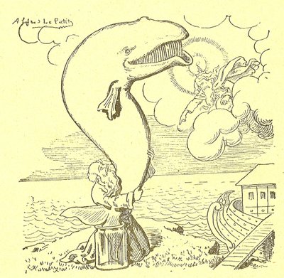 Illustrazione di Alfred Le Pete (1841-1909) in Gros-Jean e il suo curato da Alfred Le Petit