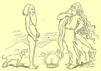 Illustrazione di Alfred Le Petit in Gros-Jean e la sua cura da Alfred Le Petit