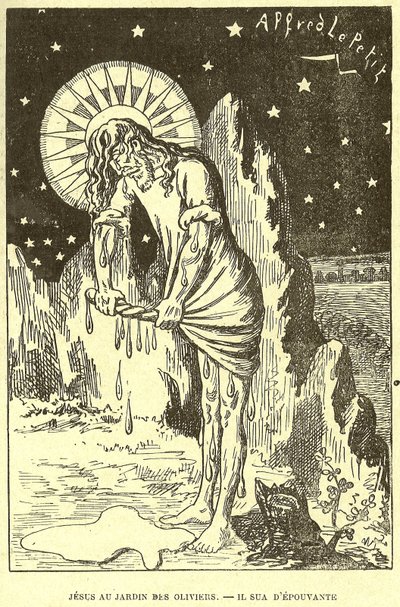 Illustrazione di Alfred Le Pete (1841-1909) in Gros-Jean e la sua parrocchia da Alfred Le Petit