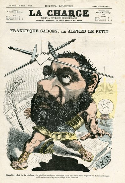 La Charge (1870), numero 12, Satirico a Colori da Alfred Le Petit