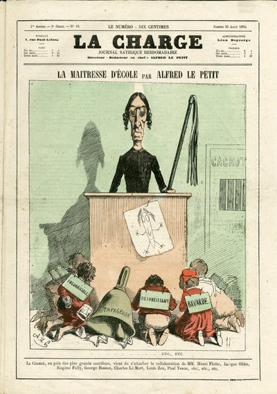 La Charge (1870), numero 19, Satirico a Colori da Alfred Le Petit