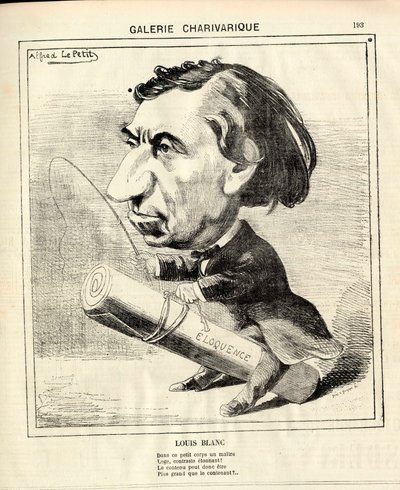 Le Charivari, Satirico in N & B da Alfred Le Petit
