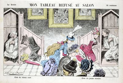 Le Grelot, numero 735, Satirico a Colori da Alfred Le Petit