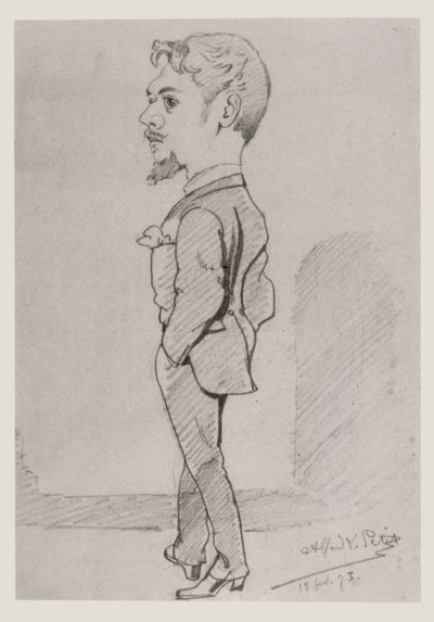 Ritratto di Marte, 1873 da Alfred Le Petit