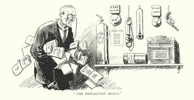 Mania di precauzione da Alfred Leete