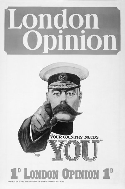 Il tuo paese ha bisogno di te da Alfred Leete