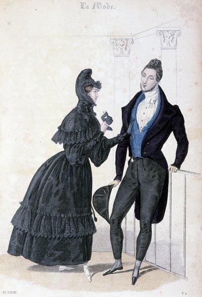 Moda maschile e femminile da Alfred Leon Lemercier