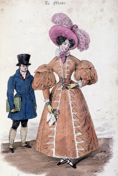Moda maschile e femminile da Alfred Leon Lemercier