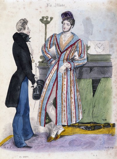 Moda maschile da Alfred Leon Lemercier