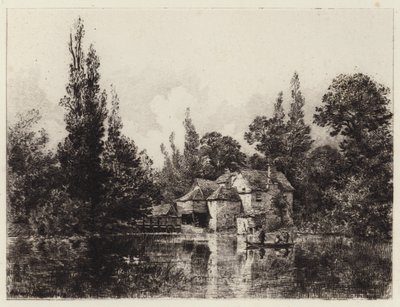 Mulino di Iffley da Alfred Louis Brunet Debaines