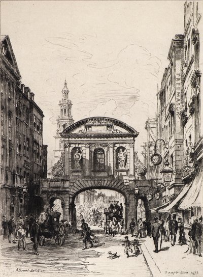 Temple Bar da Alfred Louis Brunet Debaines