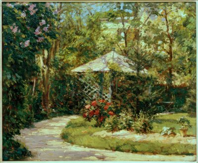 Giardino con padiglione da Alfred Nathaniel Oppenheim
