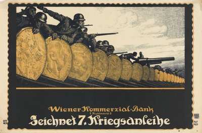 Sottoscrivi il 7° prestito di guerra, 1917 da Alfred Offner