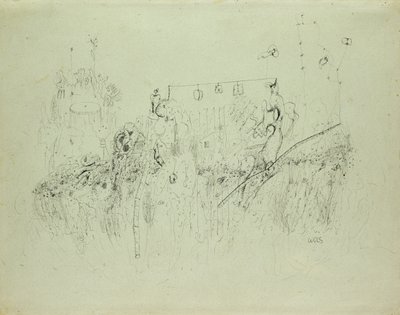 Senza titolo, c.1941-42 da Alfred Otto Wolfgang Schulze Wols