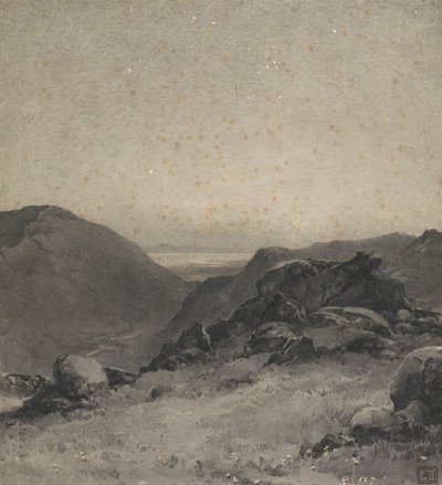 Paesaggio roccioso da Alfred Parsons