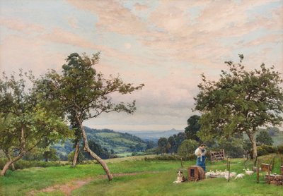 Il recinto delle anatre da Alfred Parsons