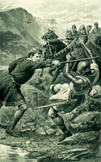 Wallace, attaccato dai seguaci di Lord Percy da Alfred Pearse