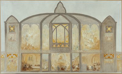 Bozzetto per la chiesa di Saint-Jean de Montmartre, circa 1900 da Alfred Plauzeau