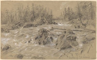 Dalles di St. Louis da Alfred R. Waud