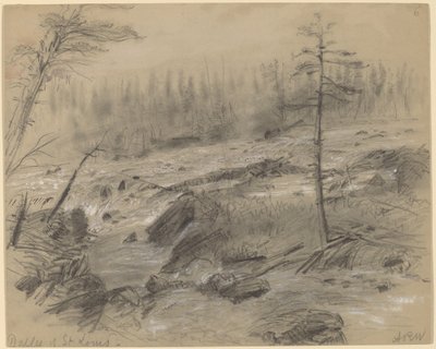 Le gole di St. Louis da Alfred R. Waud